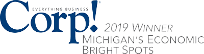 Michigan's Economic Bright Spots winner logo