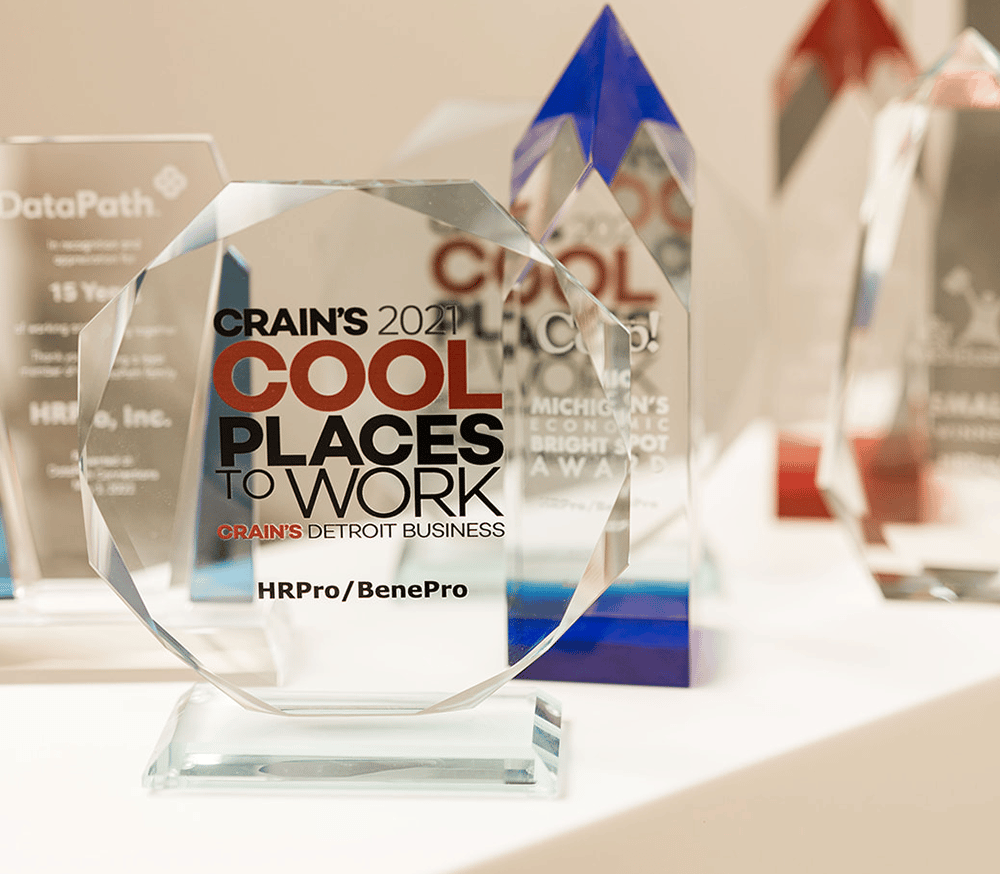 Crain's 2021 award for Cool Places to Work