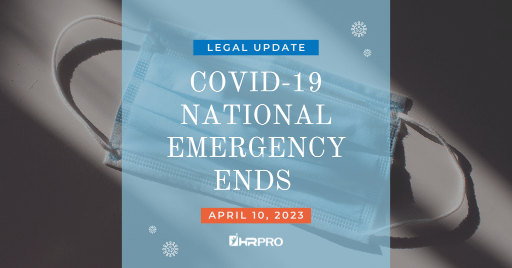 COVID19 National Emergency HRPro