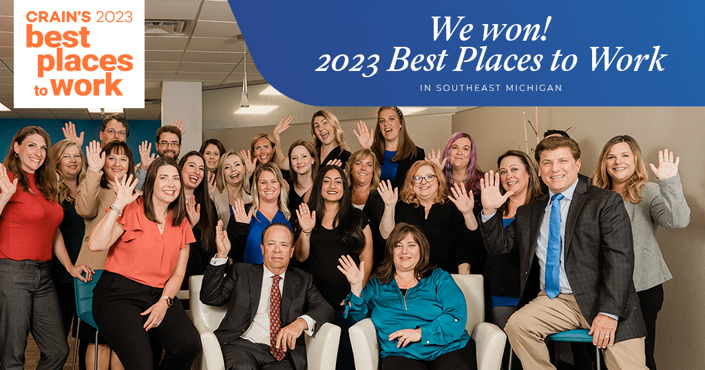 We won! 2023 Best Places to Work banner