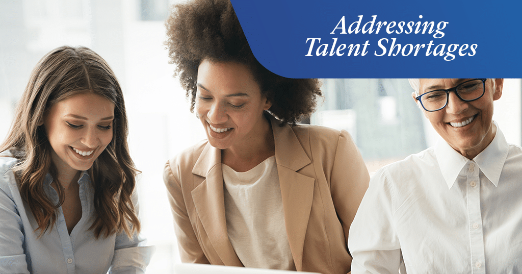 Addressing Talent Shortages banner